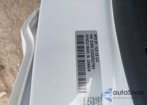 2025 Chrysler Voyager Lx from USA, damaged, VIN 2C4RC1CG5SR537954